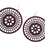 Miniature : Boucles d'oreilles marrons