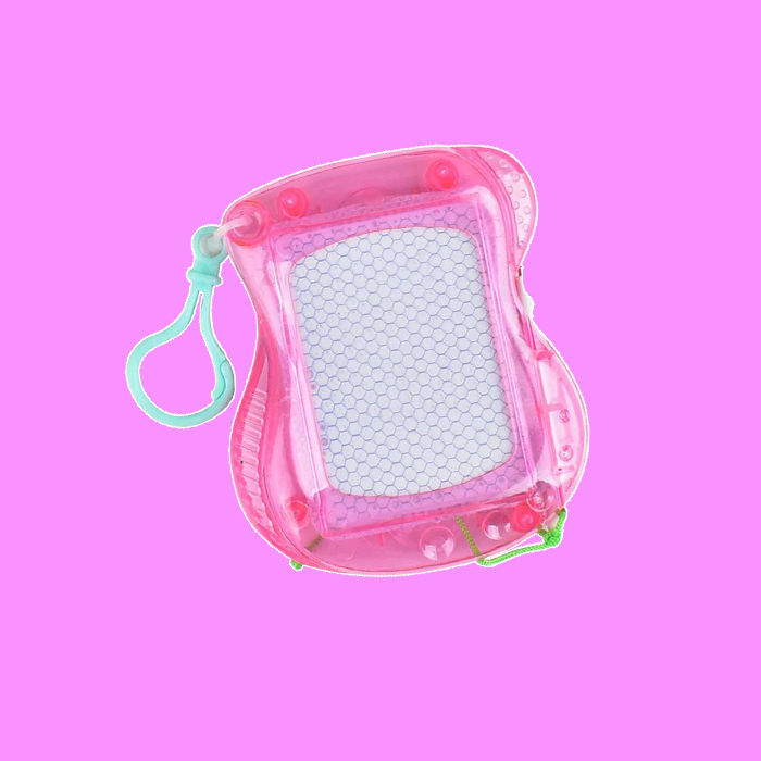 Thumbnail: Mini Scribble Board Bag Charm