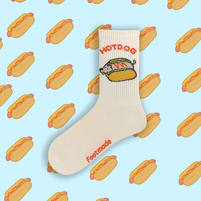 Hotdog Socks