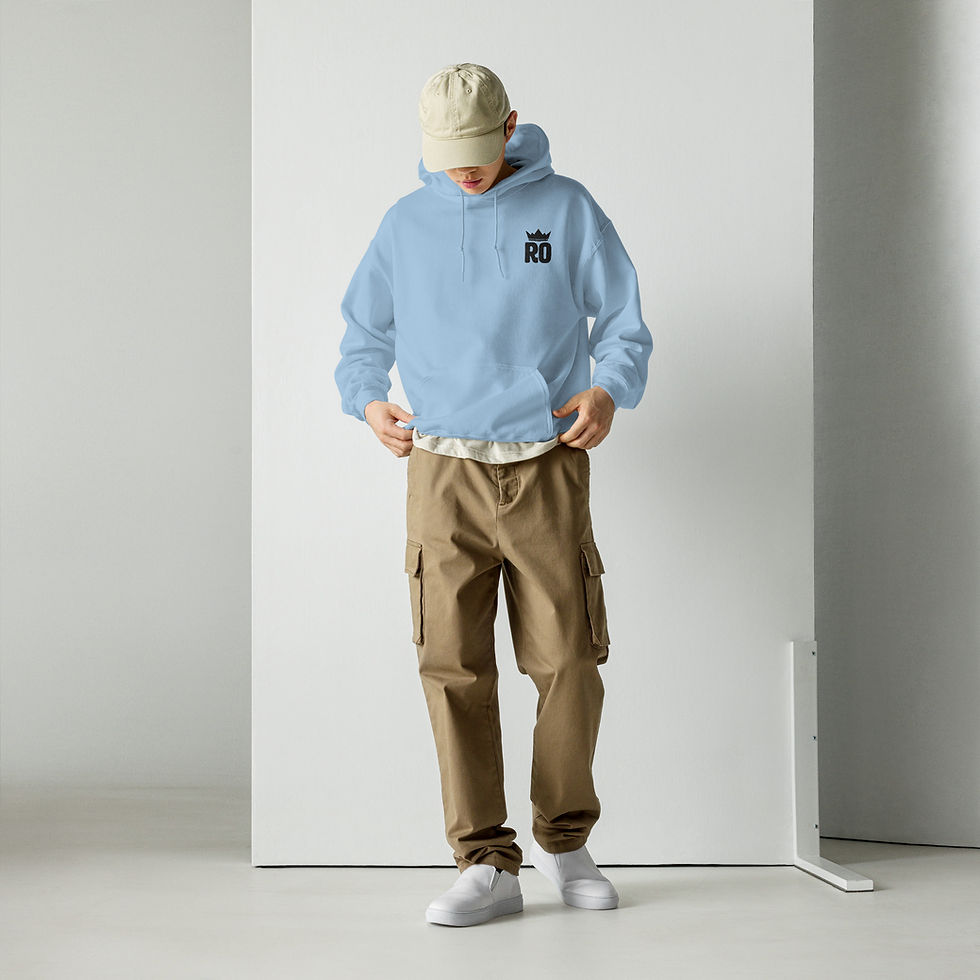 Thumbnail: Rex Overland Embroidered and Logo Hoodie