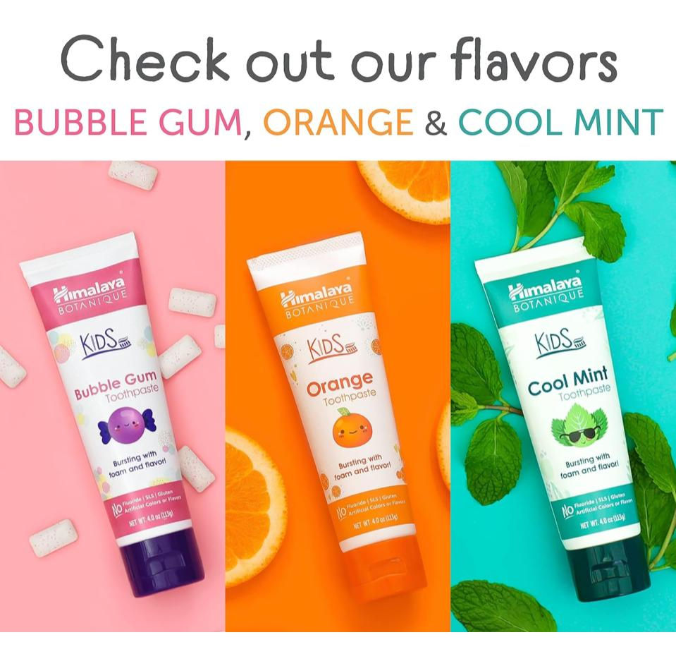 Miniatura: Crema Dental 100%  Natural para Niños Varios sabores 113g