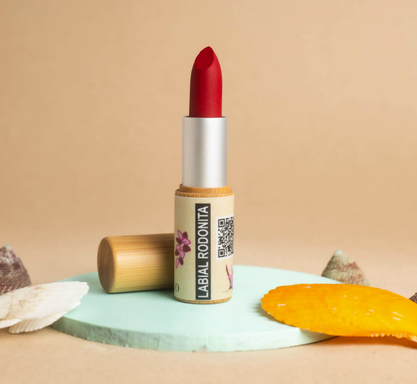 Miniatura: Labial Mate Humectante 100% Natural Varios Colores 15g