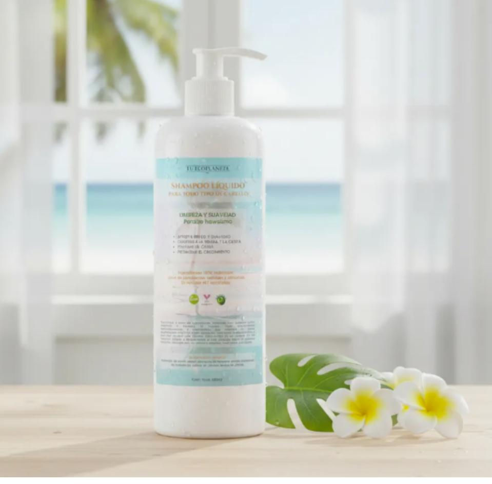 Miniatura: Shampoo Natural Limpieza y Suavidad, Paraíso Hawaiano 480ml