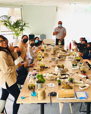 Terrarium Making Workshop in San Francisco