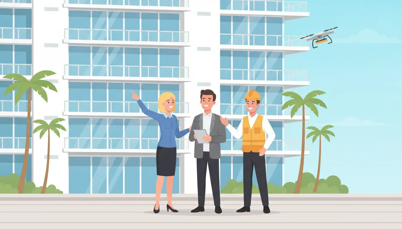 Brickell condo facade cleaning closeout review and maintenance planning