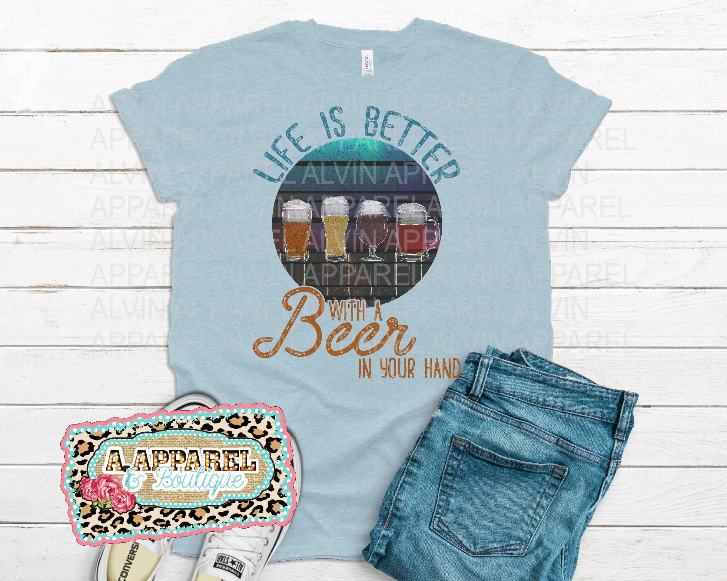 Life is Better Beer in Hand