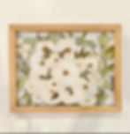 Thumbnail: Custom Pressed Floral Oak Float Frame
