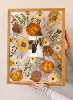 Pressed Wedding Flowers