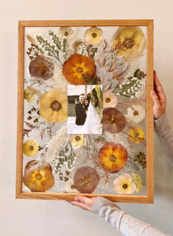 Pressed Wedding Flowers