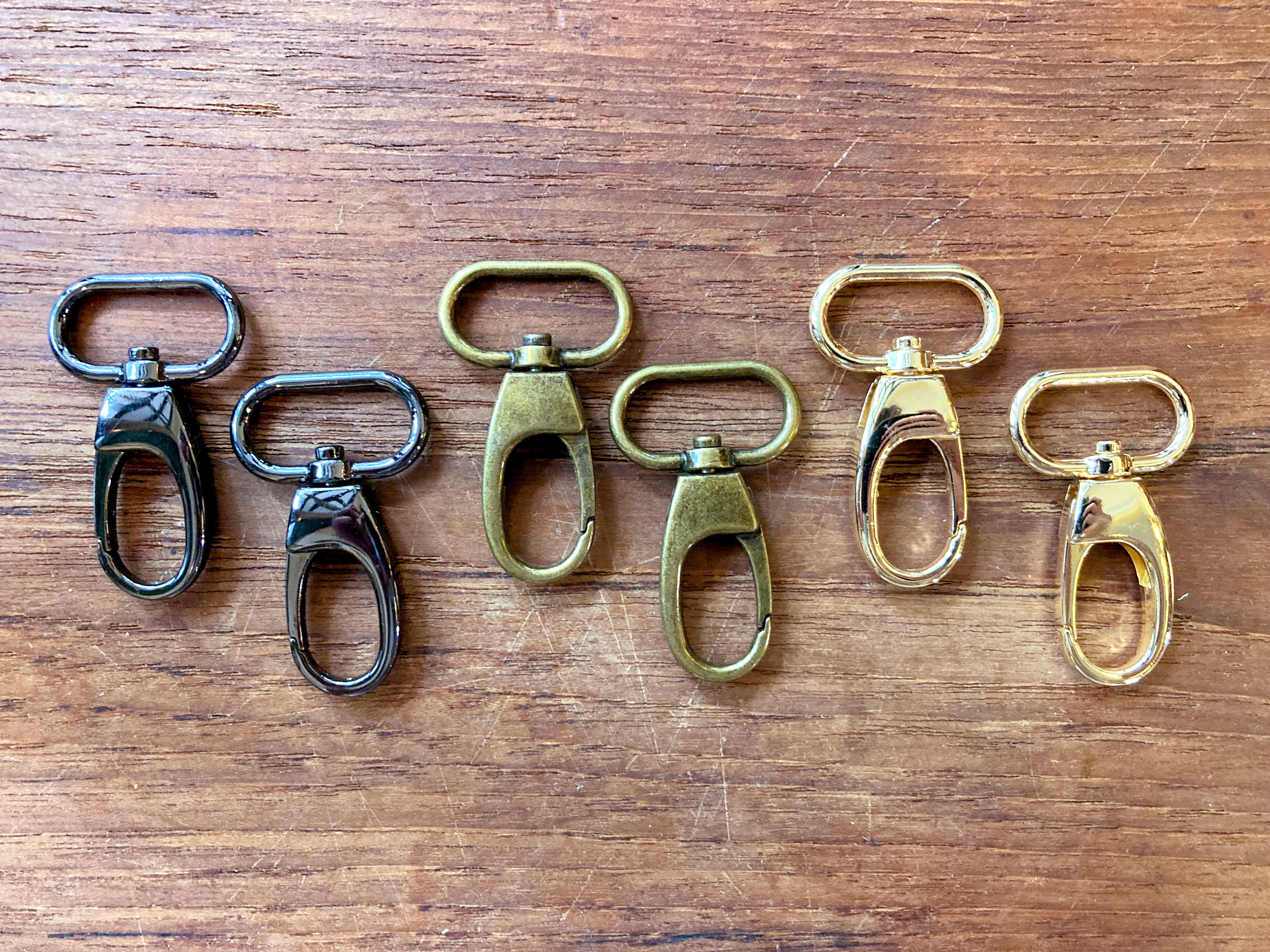 Oval Bag Clasp (1"/2.5cm)