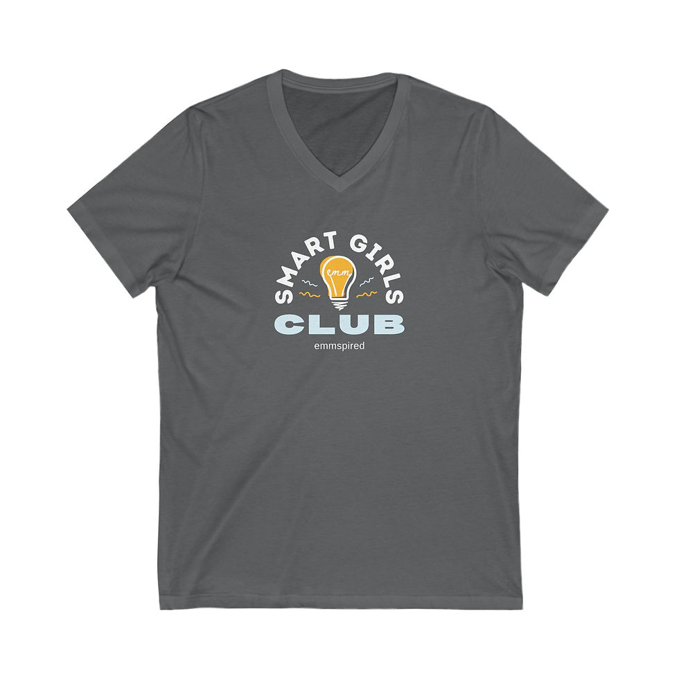 Thumbnail: Smart Girls Club V-Neck Tee