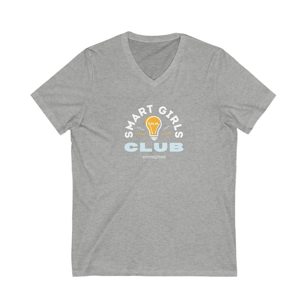 Thumbnail: Smart Girls Club V-Neck Tee