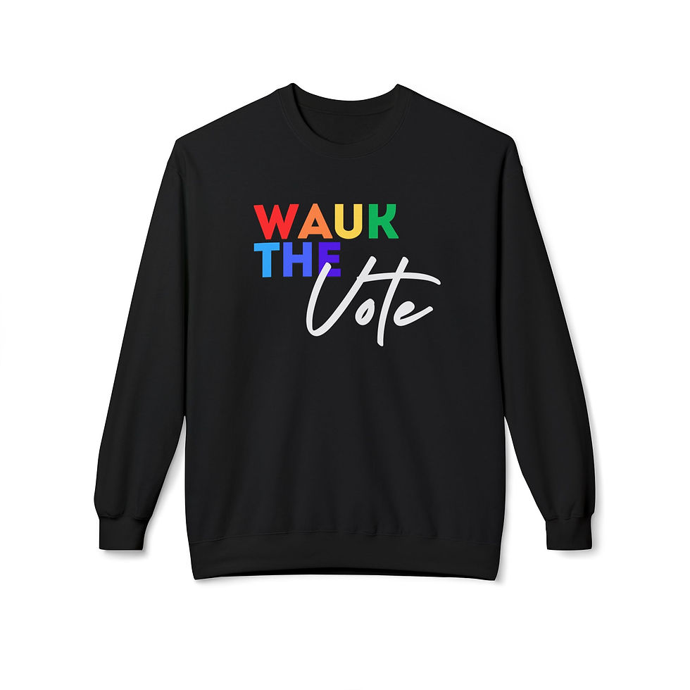 Thumbnail: Wauk the Vote WF Event Crewneck Sweatshirt