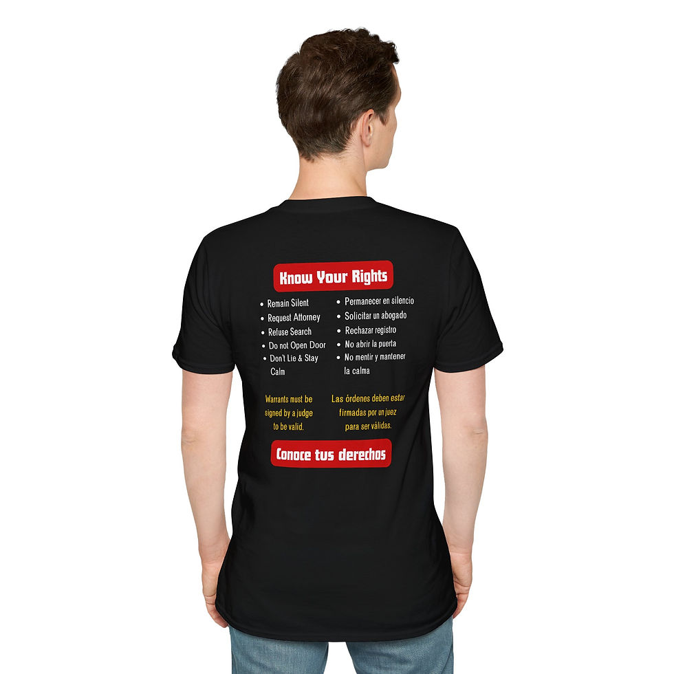 Thumbnail: Know Your Rights T-shirt