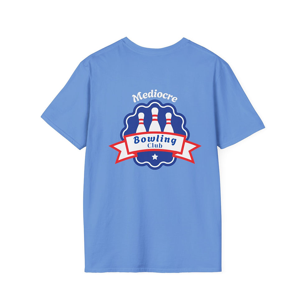 Thumbnail: PERSONALIZED Mediocre Bowling Club T-shirt
