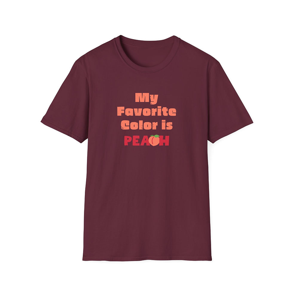 Thumbnail: My Favorite Color is Peach T-Shirt 