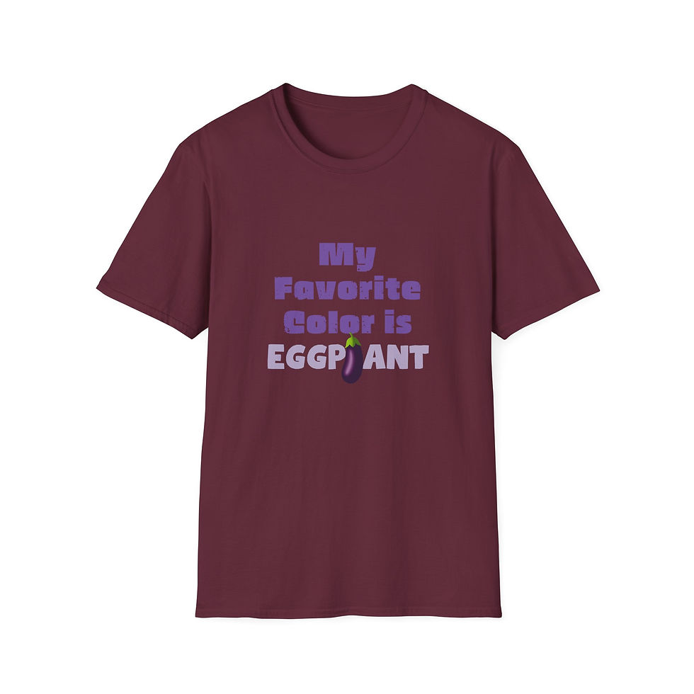 Thumbnail: My Favorite Color is Eggplant T-Shirt