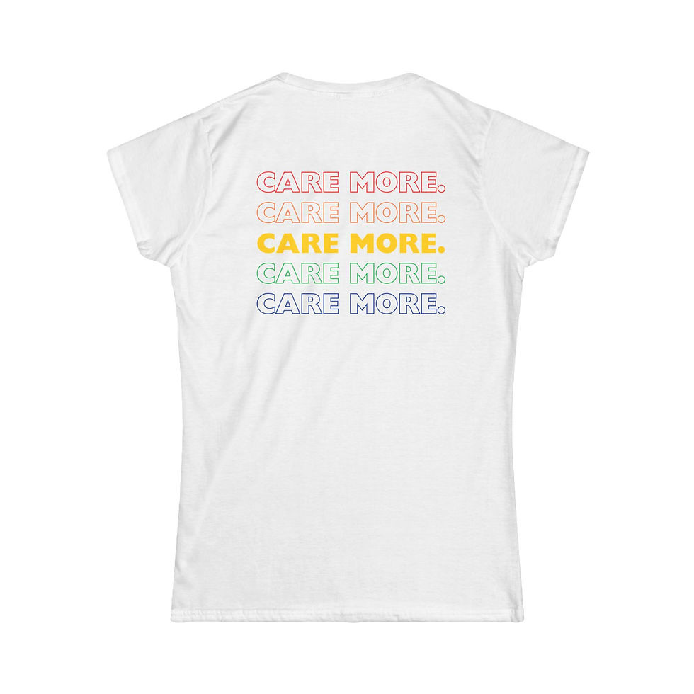 Thumbnail: Care More Repeated Women's Tee