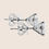 Thumbnail: 14 Karat white Gold & Diamond Stud Earrings