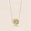 Thumbnail: 14 Karat Yellow Gold  White Diamond necklace