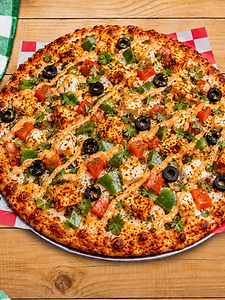 Jain Royal Paneer Pizza