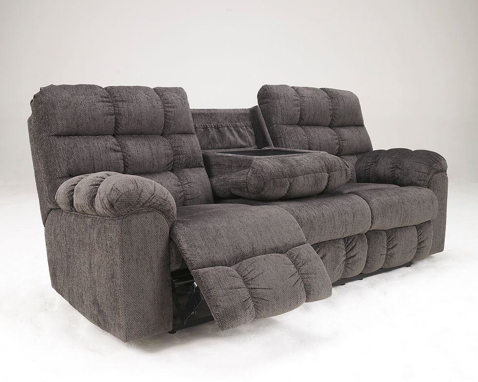 Thumbnail: Acieona Rec Sofa W/Drop Down Table