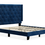 Thumbnail: Vintaso Queen Bed (Blue)