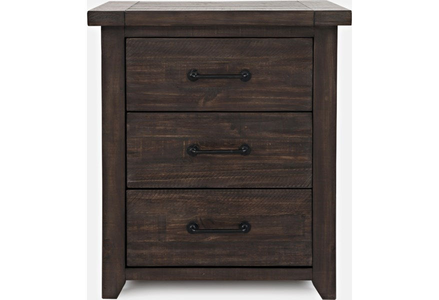 Madison Night Stand (Chocolate)