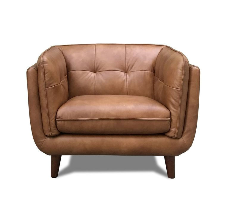 Thumbnail: Allegro Leather Loveseat