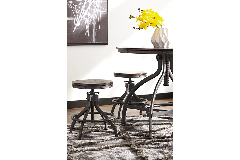 Thumbnail: Odium Counter Height Table and Bar Stool (5pc Set)