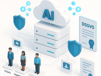 Beim Umgang mit KI im Unternehmen sind Datensicherheit und Datenschutz unumgänglich und für das Thema gilt Sensibilität