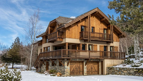 Construction d’un chalet d’habitation à La Salle les Alpes.