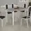 Miniatura: CONJUNTO MESA 6 CADEIRAS GRANITO