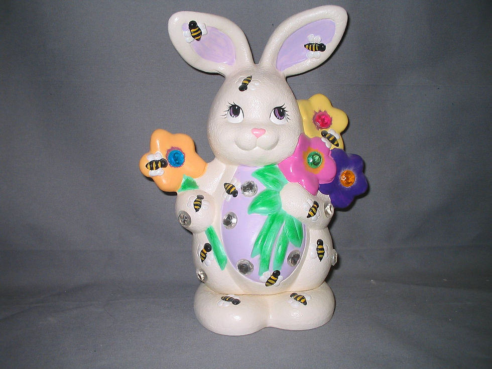 Rabbit with Bumble Bees