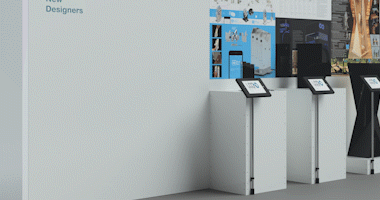 NEW Exhibition design mobile size GIF.gi