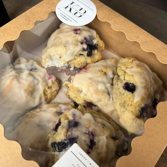 Lemon Blueberry Scones