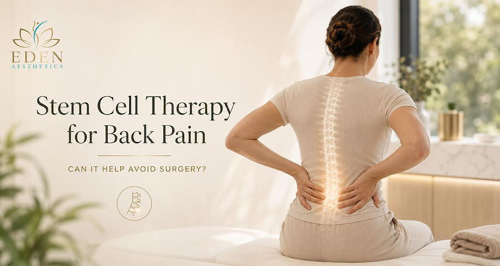 Stem Cell Therapy for Back Pain