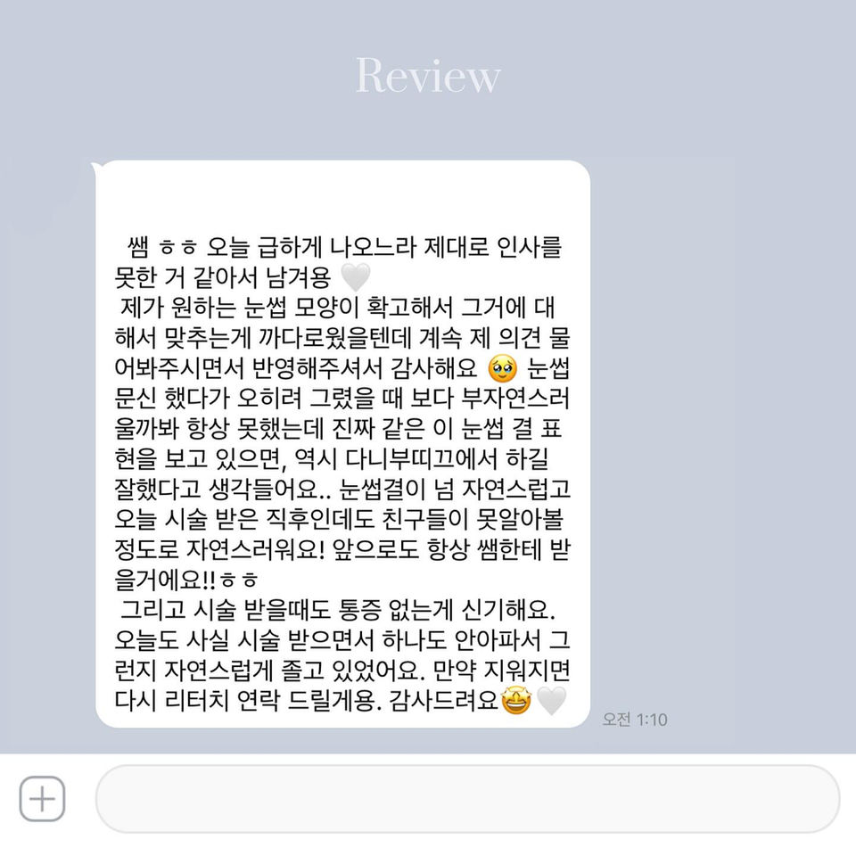 눈썹문신 후기 모음