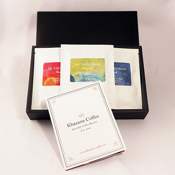 高尾山ブレンド」 ドリップバッグ 12個Boxセット | Khazana Coffee