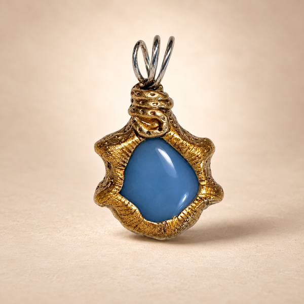 Blue Chalcedony pendant