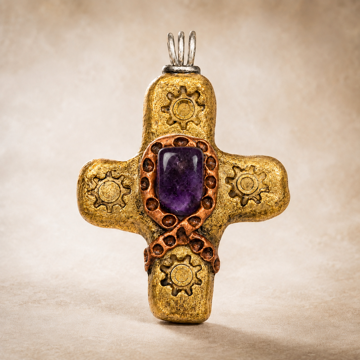 Amethyst Cross