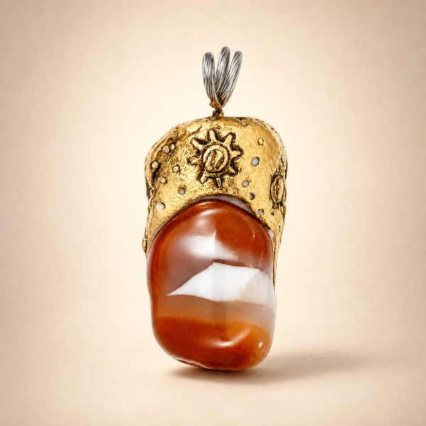 Carnelian Polymer PENDANT