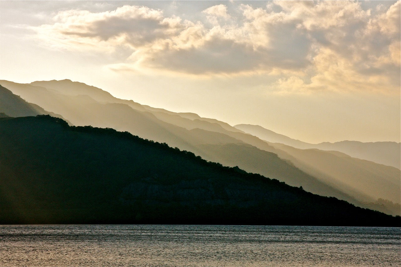 THREE ELEMENTS OF LOCH LOMOND  - 34"W x 22"H