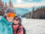 Foto van Stefanie Marlie en Thomas op skireis
