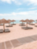 Foto van strand in Albufeira, Portugal