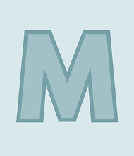 The letter M