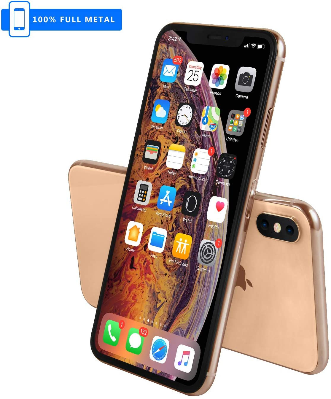 3rd Generation [Full Metal] Fake Dummy Display Compatible with Apple iPhone [