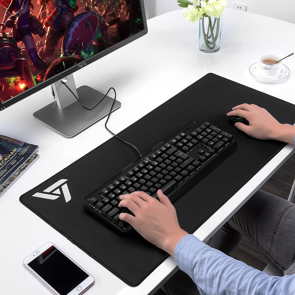 Thumbnail: VicTsing [30% Larger] Extended Gaming Mouse Pad with Stitched Edges