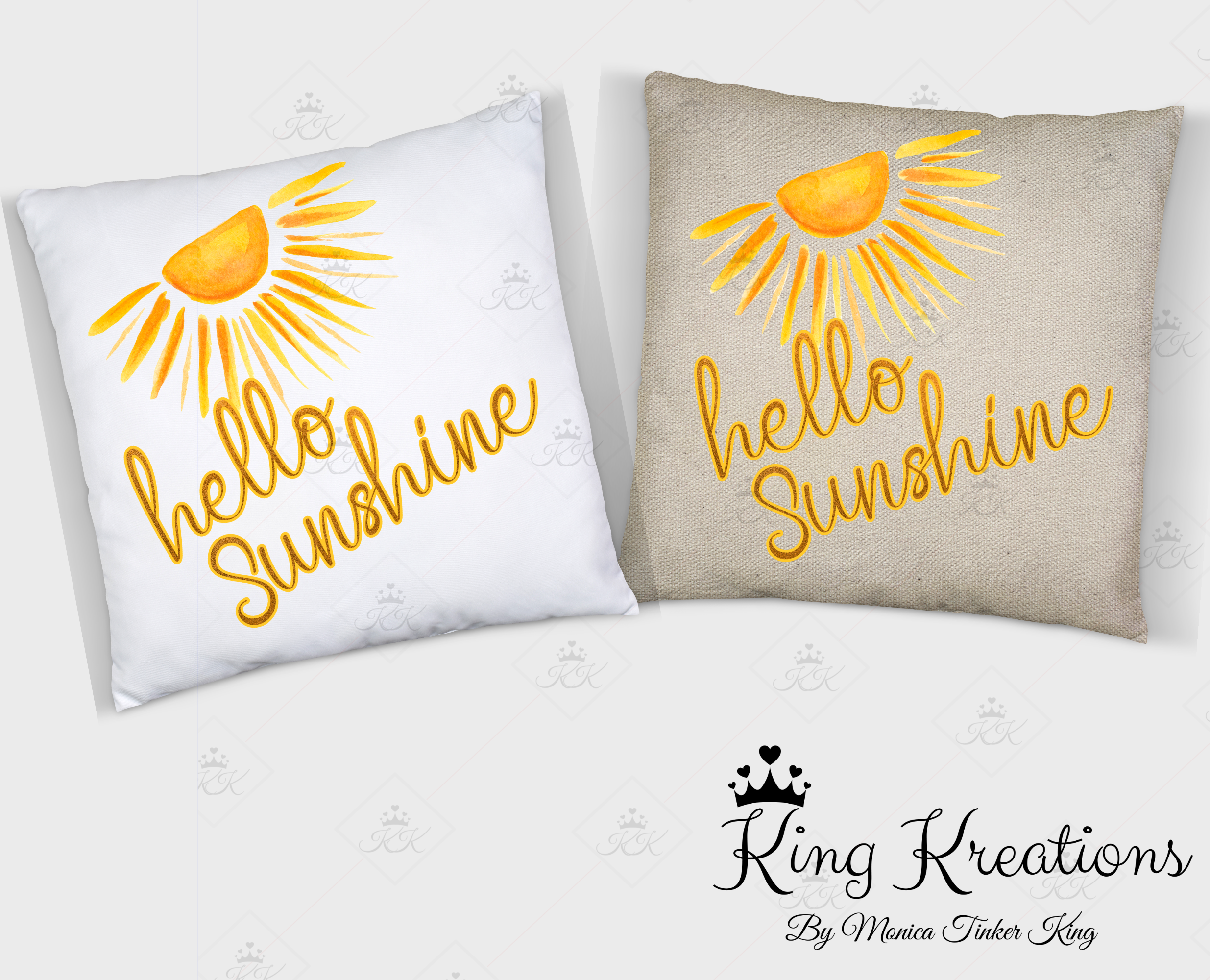 Sunshine Accent Pillow Cover, home decor,hello sunshine,Spring DecorPillow