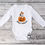 Thumbnail: Dalmation pumpkin baby onesie / Halloween baby onesie 